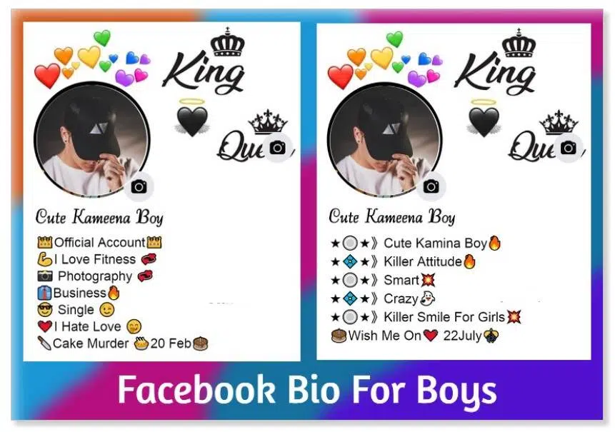 Facebook Bio For Boys 2023